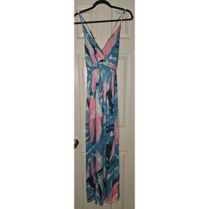 Women's Dress Tropical, Vacation, Resortcore, Resortwear Size Small